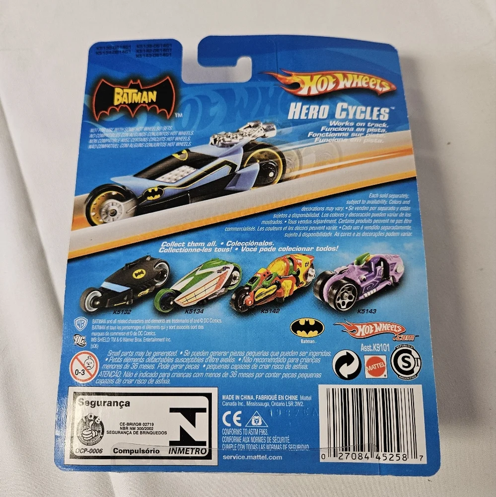 The Joker Hero Cycle Hot Wheels Batman‎
